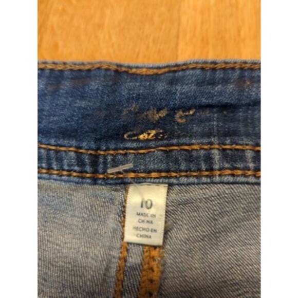 Seven 7 For All Mankind Jeans Womens Size 10 Denim Tapered Blue Mid Rise - Picture 7 of 15